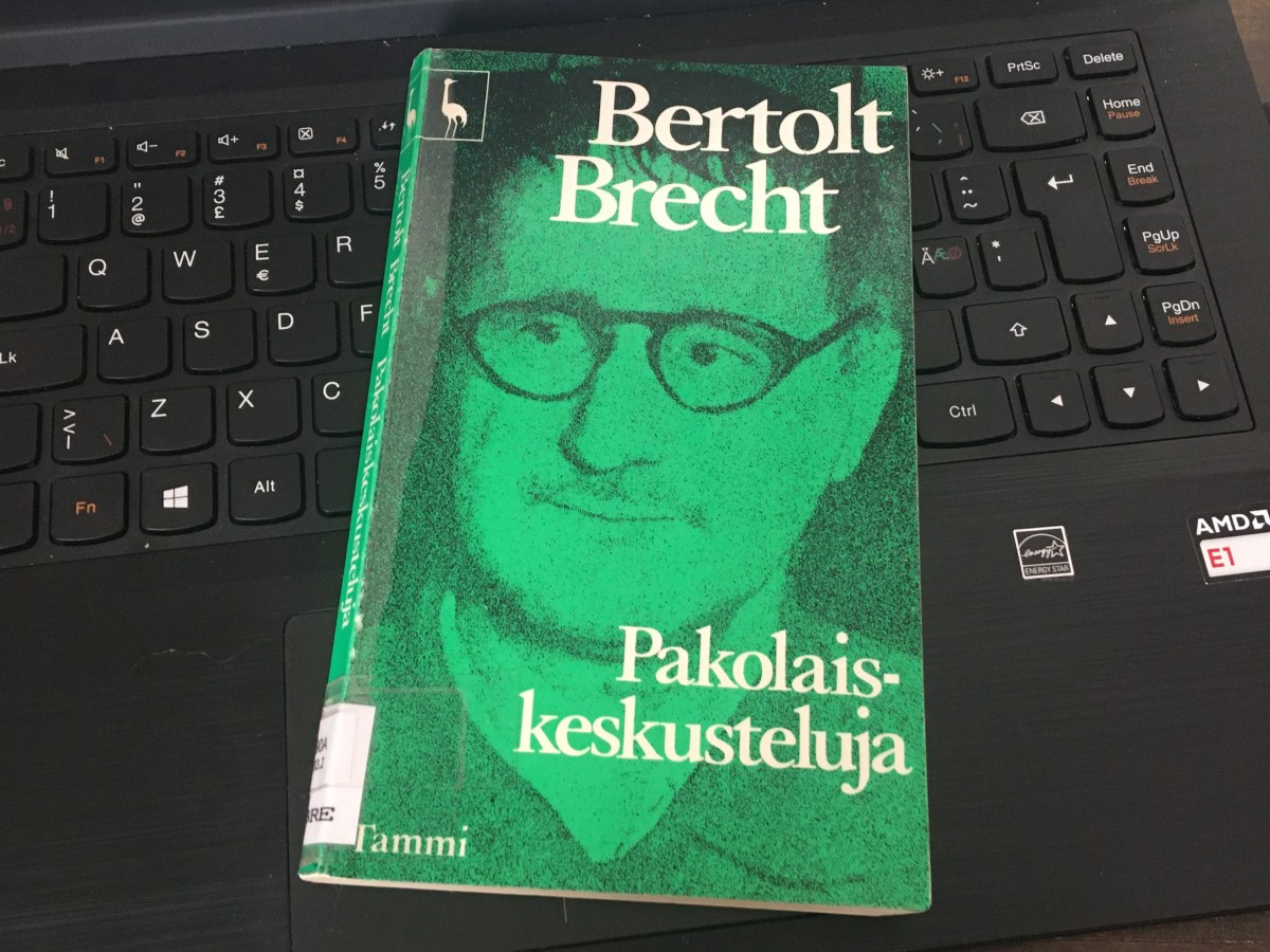 Bertolt Brecht – Pakolaiskeskusteluja